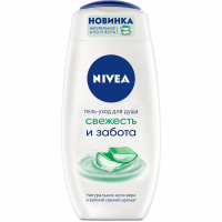 Гель-уход  для душа Nivea Свежеть и забота