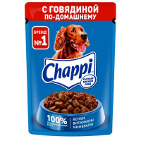 Корм ЧАППИ влажный для собак говядина по-домашнему