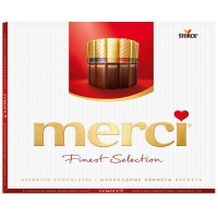 Набор шоколадных конфет 'Merci' Ассорти 