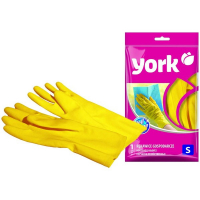Перчатки резиновые YORK (с)