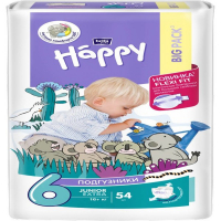 Подгузники для детей BELLA baby HAPPY Junior Extra 16+кг 54шт
