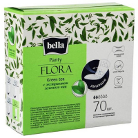 Прокладки ежедневные Bella Panty Flora Green Tea, 70 шт