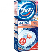 Стикер для очищения унитаза Domestos Тропическая свежесть