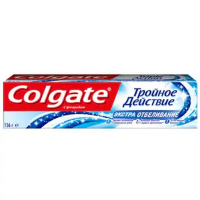 Зубная паста Colgate Тройное Действие Экстра Отбеливание